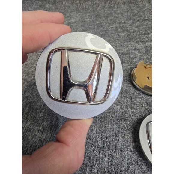 (4) 2000-2020 Honda Accord Center Silver Wheel Center Cap PS+PPE 44742 #98 - Picture 5 of 8